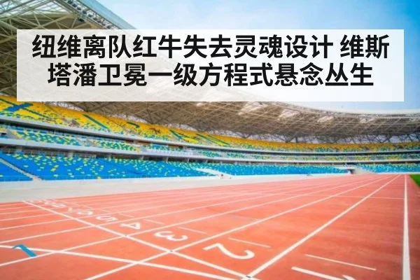 纽维离队红牛失去灵魂设计 维斯塔潘卫冕一级方程式悬念丛生